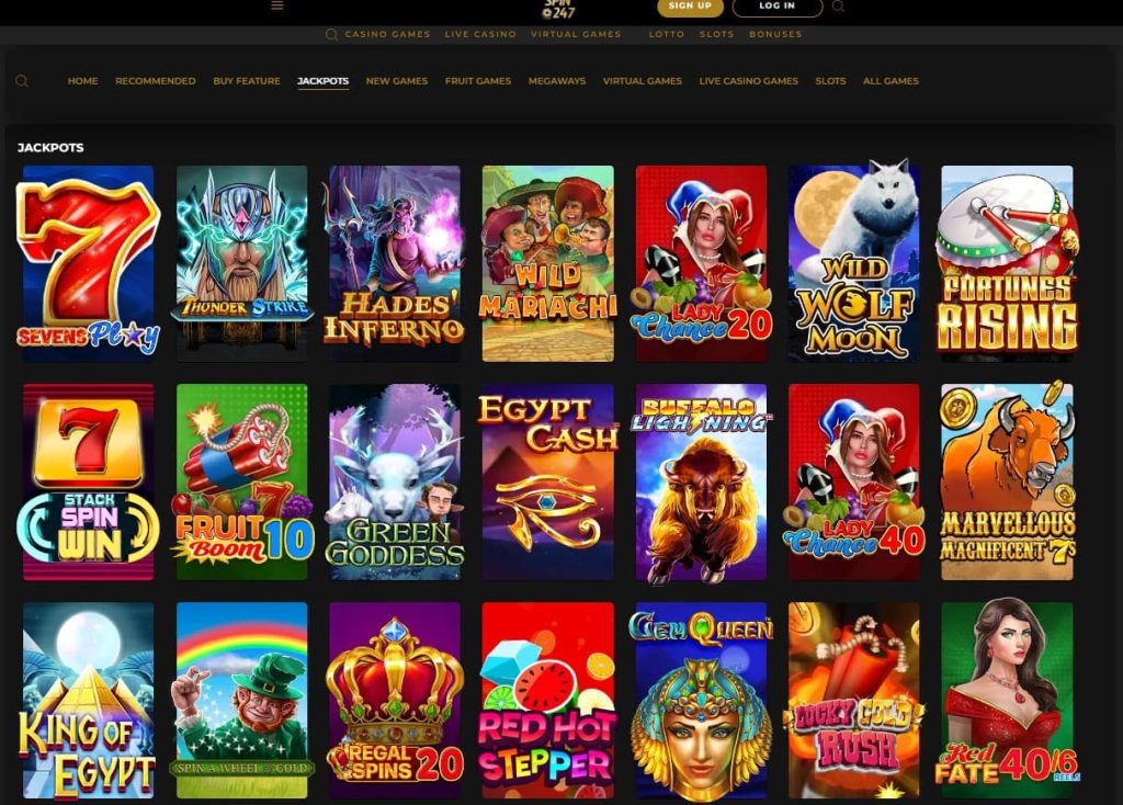 Spin247 Casino App screenshot