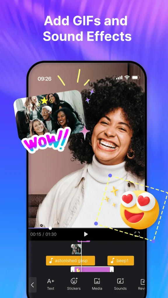 Blink Mod APK sound effects screenshot
